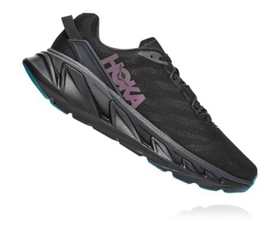 Hoka One One Tenisky Panske Čierne - Elevon 2 - 28405-KTQI